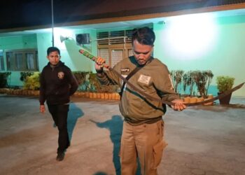 Hendak Akan Tawuran, Satpol PP Padang Bubarkan Segerombolan Remaja