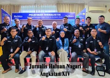 Berikan Kesan Mendalam kepada Peserta, Pelatihan Jurnalistik Haluan Nagari Angkatan XIV Resmi Ditutup