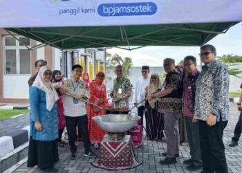 BPJS Ketenagakerjaan Padang  Edukasi 150 IKM di Sentra Rendang