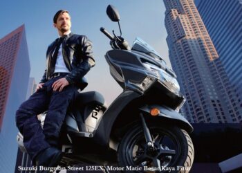 Suzuki Burgman Street 125EX, Motor Matic Besar Kaya Fitur