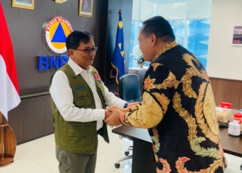 Wako Pariaman Temui BNPB, Kebutuhan Shelter Bencana Mendesak