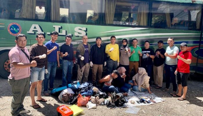 Ditangkap di Pool Bus ALS, Peredaran 1,5 Kilogram Sabu Asal Aceh Digagalkan BNNP Sumbar
