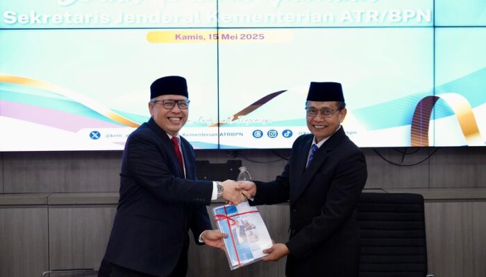 Pudji Prasetijanto Hadi Jabat Sekjen Kementerian ATR/BPN