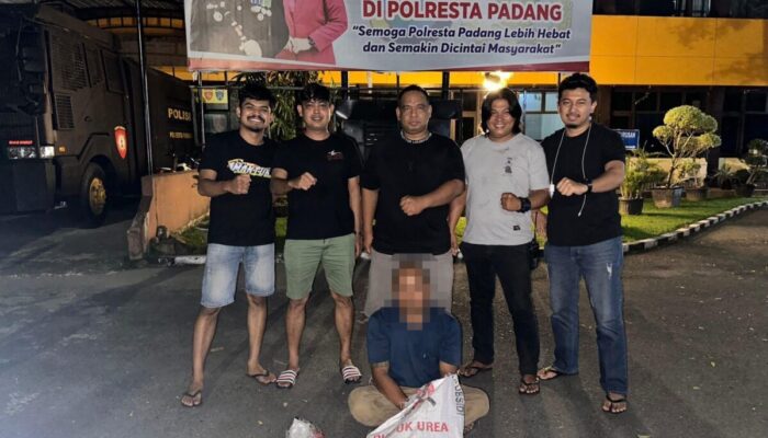 Buron Selama Tiga Bulan, Pelaku Pembobolan Gudang di Padang Diringkus Polisi