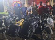 Tim Opsnal Polsek Lembah Melintang Ringkus Resedivis Curanmor, Lima Unit Sepeda Motor Diamankan