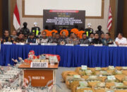 TNI AL Gagalkan Penyelundupan 1,9 Ton Narkoba