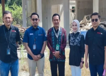 BRI Peduli Bangun Tempat Wudhu Musala Kemenag Kerinci