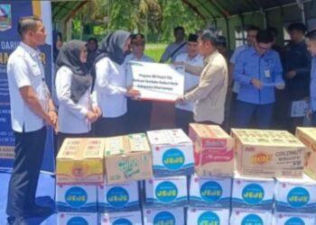 BRI Bantu Korban Banjir di Dharmasraya