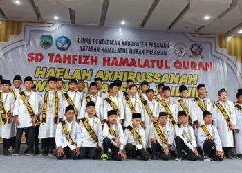 Cetak Generasi Islami, SD Tahfizh Hamalatul Qur’an Wisuda 79 Murid