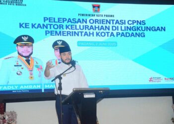 350 CPNS Pemko Padang Mulai Masa Pengabdian di Pemerintah Kelurahan