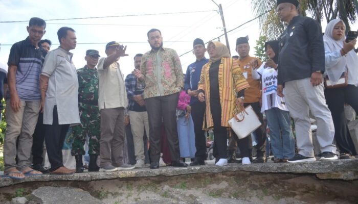 Antisipasi Banjir, Sungai Pampangan Kecamatan Lubeg Dikeruk
