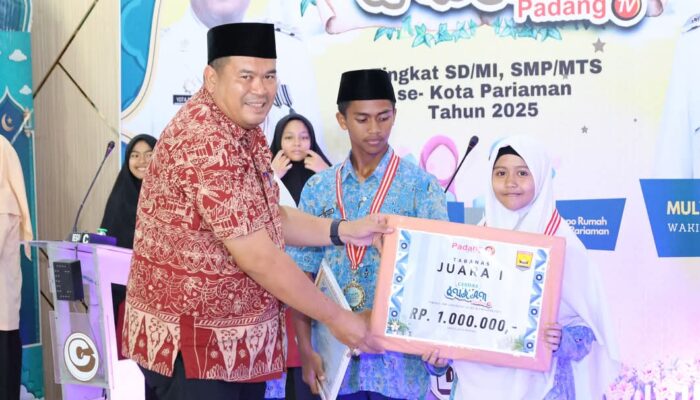 Pemko Pariaman Cetak Generasi Qur’ani