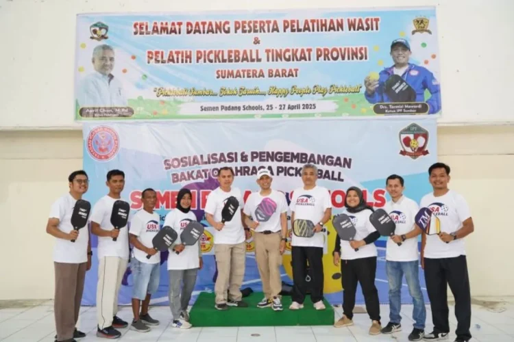 Indonesia Pickleball Federation (IPF) Provinsi Sumatera Barat (Sumbar) menggelar pelatihan wasit dan pelatih tingkat daerah. IST