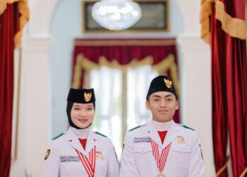 Dua Pelajar Sumbar Wakili Indonesia di Upacara Hari Lahir Pancasila 2025