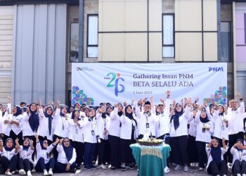 PNM Cabang Padang Kobarkan Semangat Pancasila dan “Beta Selalu Ada” di HUT ke-26