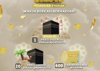 Program Badai Emas Pegadaian 2025 Hadir Bertabur Hadiah