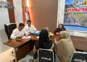 Kantah Padang Pariaman Bayarkan Uang Ganti Kerugian Pengadaan Tanah Jalan Tol