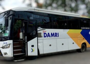 Layanan Damri Rute Padang Aro–Ulu Suliti Disambut Antusias Warga Solok Selatan