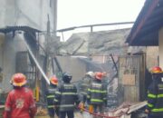 Kebakaran Ruko di Padang, Diduga Dipicu Ledakan Sepeda Listrik