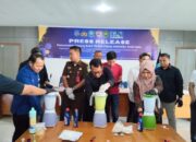 BNNP Sumbar Musnahkan 1,8 Kg Lebih BB Sabu Tangkapan di Pool Bus ALS