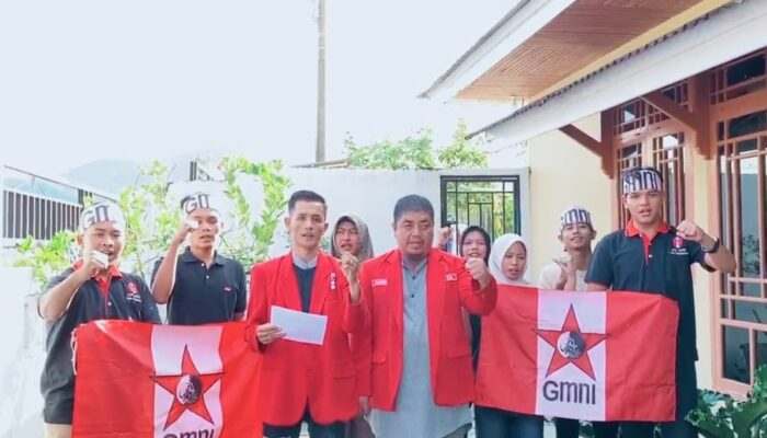 DPC GMNI Pasaman Kompak Deklarasi Imanuel-Sujahri untuk DPP