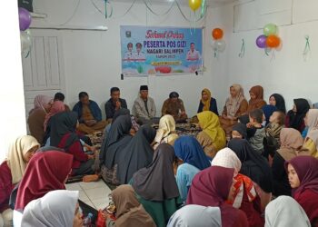 Pertahankan Zero Stunting, Pemnag Salimpek Resmikan Pos Gizi