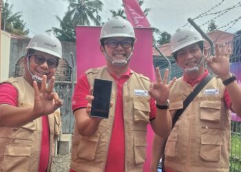 Dari Media Site Visit Indosat di Sumbar: Buktikan Unggulnya Jaringan Tri dan Berdayakan UMKM Lokal