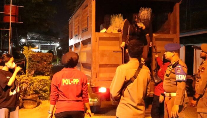 18 Remaja Diamankan Satpol PP Padang Saat Operasi Malam Tahun Baru Islam