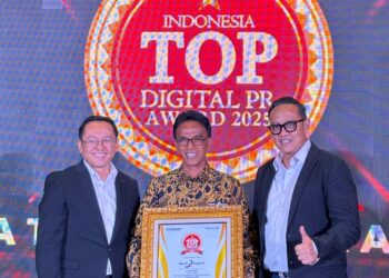 Bank Nagari Terima Top Digital Public Relations Award 2025