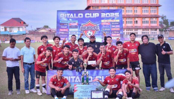 Dua Gol Rori Pranandi Antar IPN Cargo Bukittinggi Juara Pitalo Cup III