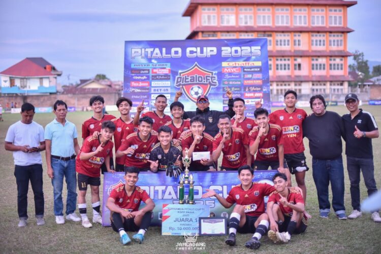 Dua gol dari Rori Pranandi memastikan kemenangan IPN Cargo Bukittinggi atas Sparta dalam partai final Pitalo Cup III 2025. (IST)