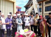 Ibnu Asis Letakkan Batu Pertama Pembangunan Tempat Wudhu Masjid SMKN 1 Bukittinggi