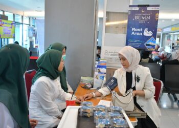 Pemudik Puas, Posko Arus Balik BUMN di BIM Disambut Hangat Warga Perantauan