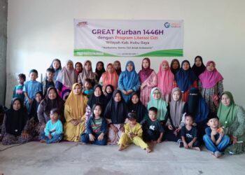Lewat Literasi Gizi, GREAT Kurban Perbaiki Gizi Anak Negeri
