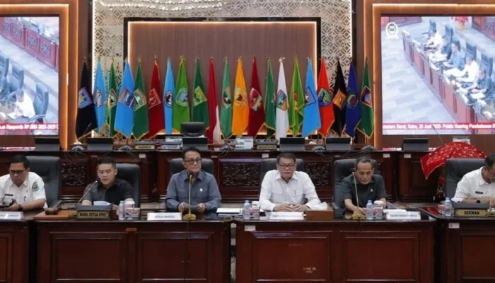 DPRD Sumbar Gelar Publik Hearing Bahas Ranperda RPJMD 2025-2029