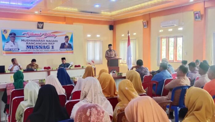 Wujudkan Perencanaan Partisipatif, Nagari Batu Balang Laksanakan Musnag I Tahun 2025