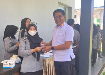 Lapas Kelas IIA Padang Gelar Tes Urine Massal