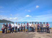Bupati Pasbar Dampingi Tim Kemenhub Survei Lokasi Pengembangan Pelabuhan Teluk Tapang