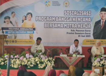 Anggota DPR RI Ade Reski Pratama Edukasi Masyarakat Pasbar soal Hidup Sehat