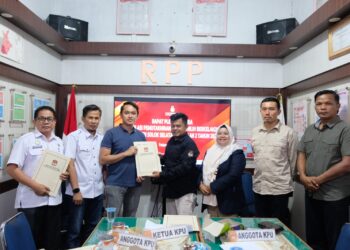 ‎Rekapitulasi PDPB Triwulan II 2025 : KPU Solsel Tetapkan 128.611 Pemilih