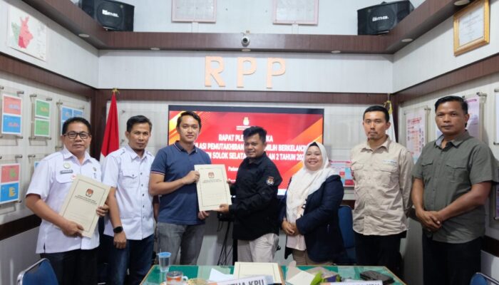 ‎Rekapitulasi PDPB Triwulan II 2025 : KPU Solsel Tetapkan 128.611 Pemilih