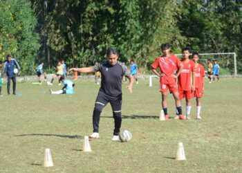 Bima Sakti Puji Talenta Sepak Bola Muda Agam-Bukittinggi