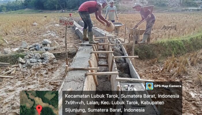 Athari Gauthi Ardhi Salurkan Aspirasi untuk Tujuh Irigasi di Sijunjung