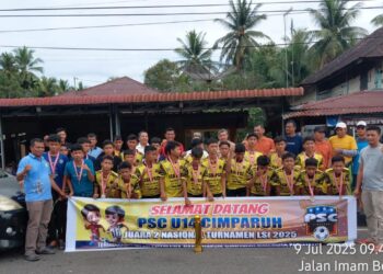PSC Cimparuh Raih Runner-Up Liga Sentral Nasional U-14 di Bandung