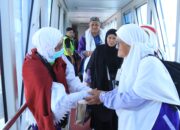 6.308 Jemaah Debarkasi Padang Telah kembali, Tiga Masih Dirawat