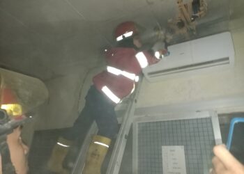 Kebakaran di Polresta Padang, Satu Ruangan Reskrim PPA Terbakar