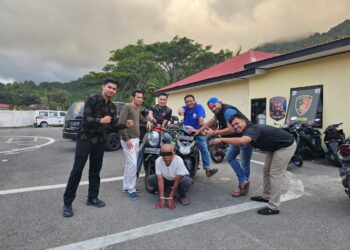 Macan Marapi Ringkus Bapak Tua Pencuri Motor