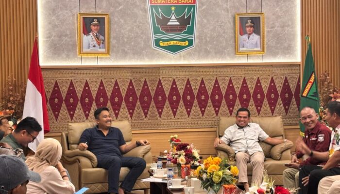 Wabup Solok Temui Wagub Vasko, Bahas Seniman dan Budayawan