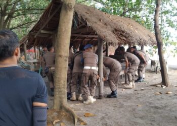 Radar Laut Rp28 Miliar Akan Dipasang di Pantai Anas Malik, 12 Kafe Tepi Pantai Terkena Penertiban