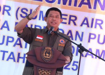 Antisipasi Ancaman Kekeringan, BNPB Bangun Sumur Bor di Indramayu